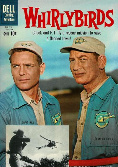 Cover for Four Color (Dell, 1942 series) #1124 - Whirlybirds