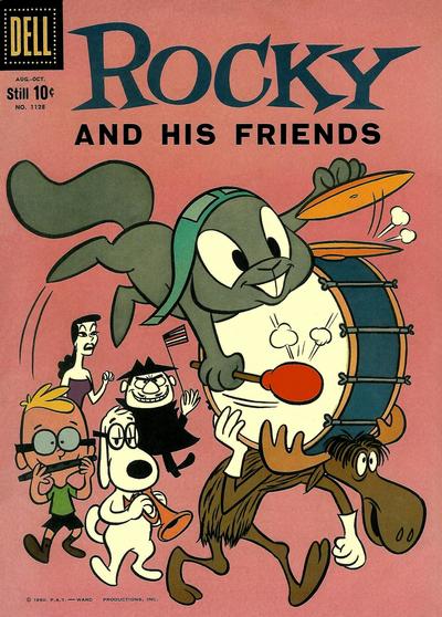 Cover for Four Color (Dell, 1942 series) #1128 - Rocky and His Friends