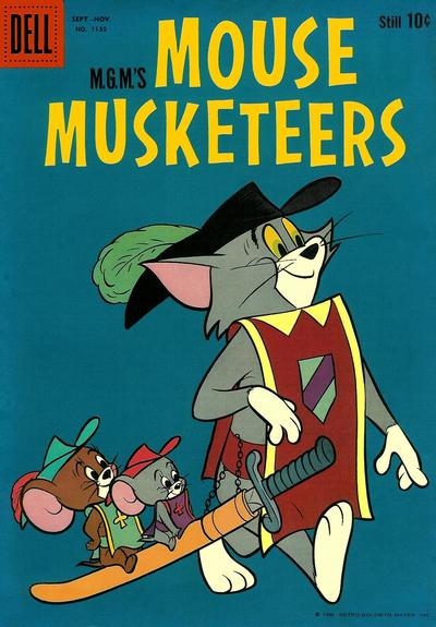 Cover for Four Color (Dell, 1942 series) #1135 - M.G.M.'s Mouse Musketeers