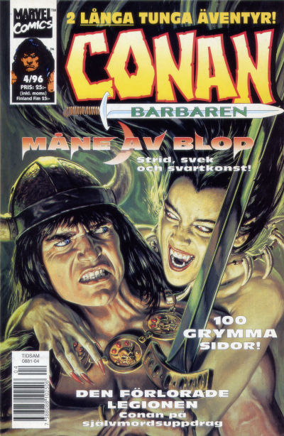 Cover for Conan (Semic, 1990 series) #4/1996