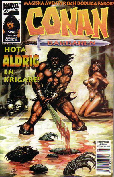 Cover for Conan (Egmont, 1997 series) #5/1998