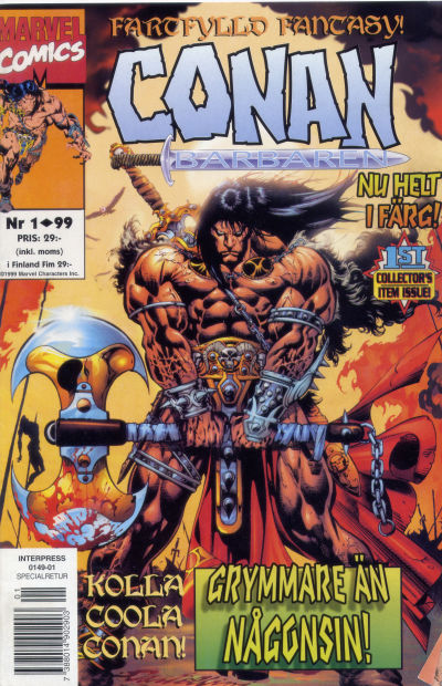 Cover for Conan (Egmont, 1997 series) #1/1999