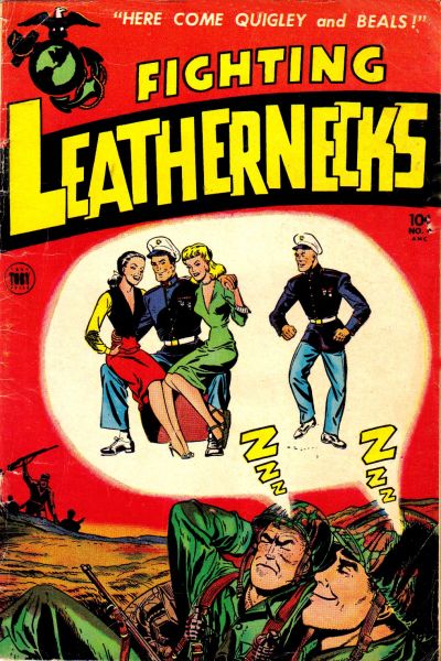 Cover for Fighting Leathernecks (Toby, 1952 series) #4