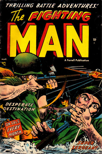 Cover for The Fighting Man (Farrell, 1952 series) #5