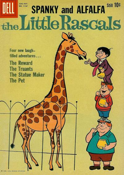 Cover for Four Color (Dell, 1942 series) #1137 - The Little Rascals
