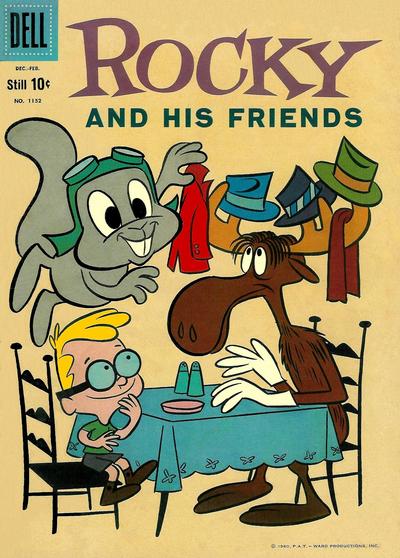 Cover for Four Color (Dell, 1942 series) #1152 - Rocky and His Friends