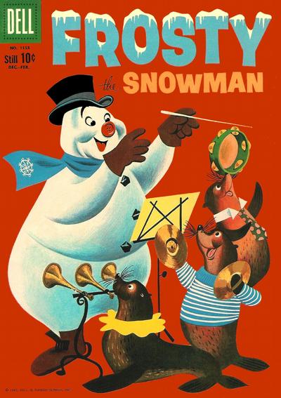 Cover for Four Color (Dell, 1942 series) #1153 - Frosty the Snowman