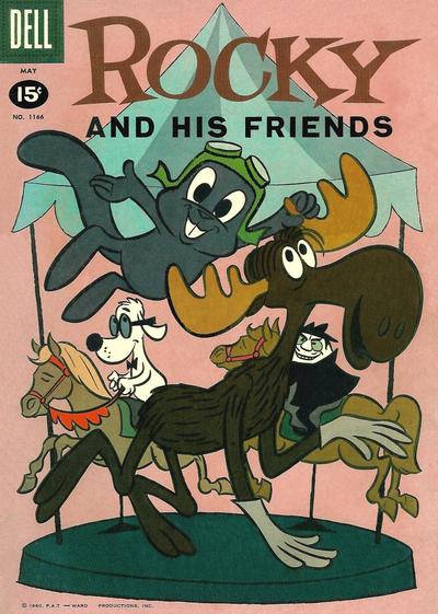 Cover for Four Color (Dell, 1942 series) #1166 - Rocky and His Friends