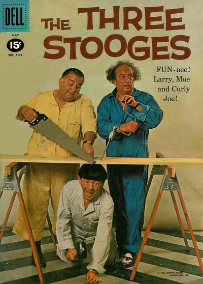 Cover for Four Color (Dell, 1942 series) #1170 - The Three Stooges