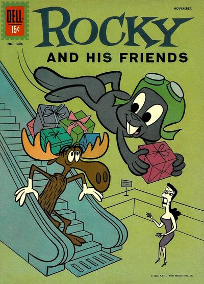 Cover for Four Color (Dell, 1942 series) #1208 - Rocky and His Friends