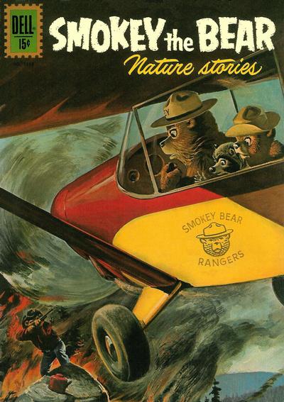 Cover for Four Color (Dell, 1942 series) #1214 - Smokey the Bear Nature Stories