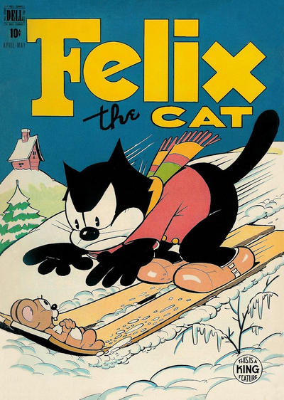 Cover for Felix the Cat (Dell, 1948 series) #8