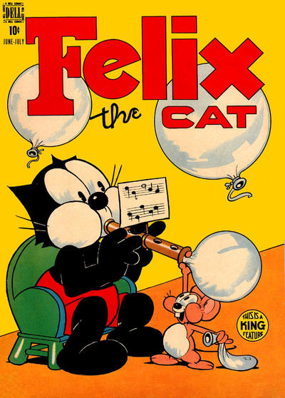 Cover for Felix the Cat (Dell, 1948 series) #9