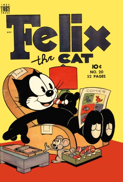 Cover for Pat Sullivan's Felix the Cat (Toby, 1951 series) #20