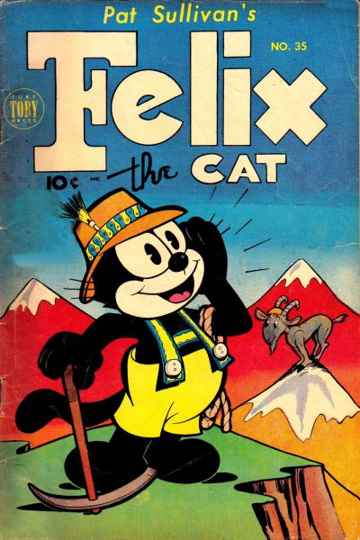 Cover for Pat Sullivan's Felix the Cat (Toby, 1951 series) #35