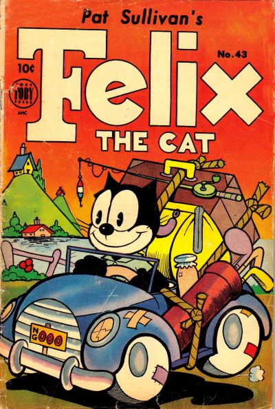 Cover for Pat Sullivan's Felix the Cat (Toby, 1951 series) #43