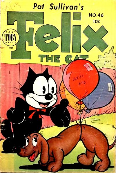 Cover for Pat Sullivan's Felix the Cat (Toby, 1951 series) #46