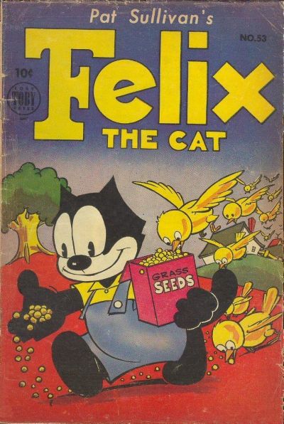 Cover for Pat Sullivan's Felix the Cat (Toby, 1951 series) #53