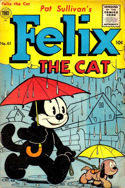 Cover for Pat Sullivan's Felix the Cat (Toby, 1951 series) #61