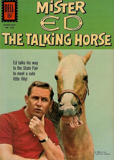 Cover for Four Color (Dell, 1942 series) #1295 - Mister Ed, the Talking Horse
