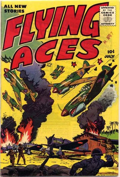 Cover for Flying Aces (Stanley Morse, 1955 series) #1
