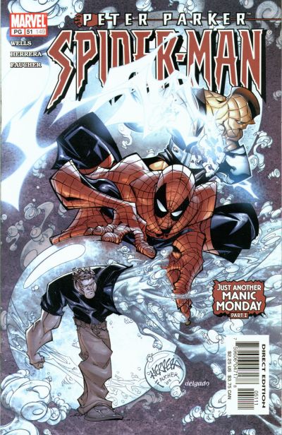 Cover for Peter Parker: Spider-Man (Marvel, 1999 series) #51 (149) [Direct Edition]