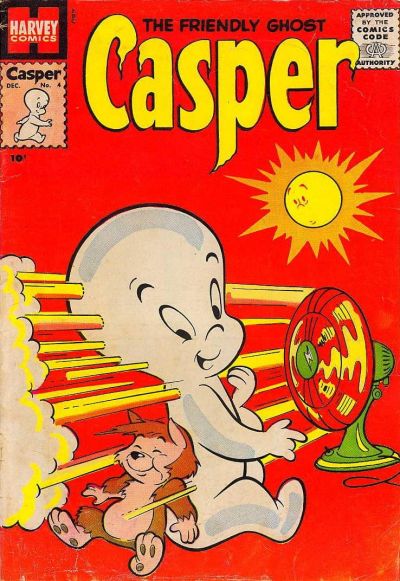 Cover for The Friendly Ghost, Casper (Harvey, 1958 series) #4
