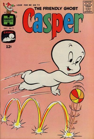 Cover for The Friendly Ghost, Casper (Harvey, 1958 series) #71