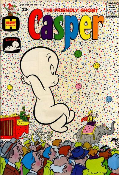 Cover for The Friendly Ghost, Casper (Harvey, 1958 series) #74