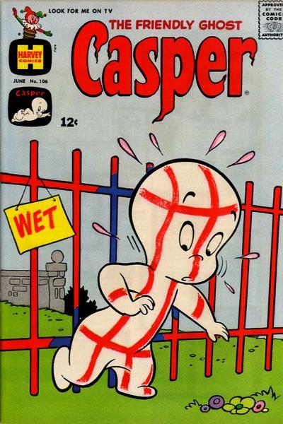Cover for The Friendly Ghost, Casper (Harvey, 1958 series) #106