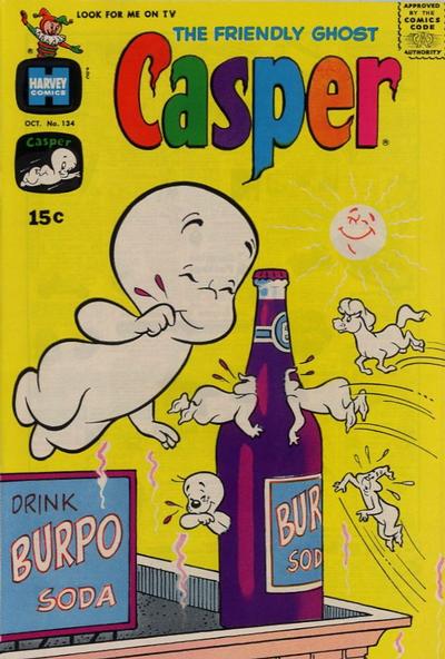 Cover for The Friendly Ghost, Casper (Harvey, 1958 series) #134