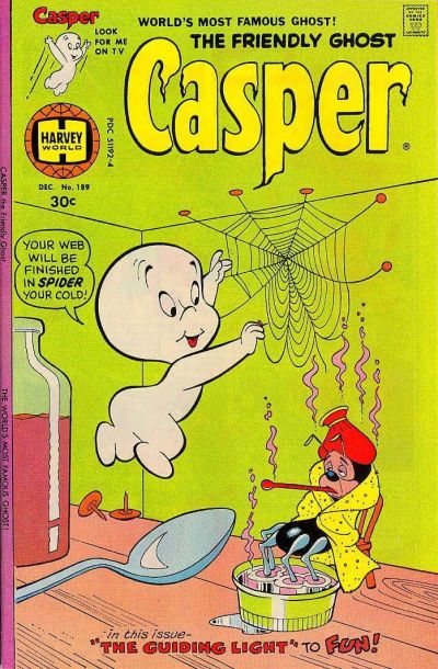 Cover for The Friendly Ghost, Casper (Harvey, 1958 series) #189
