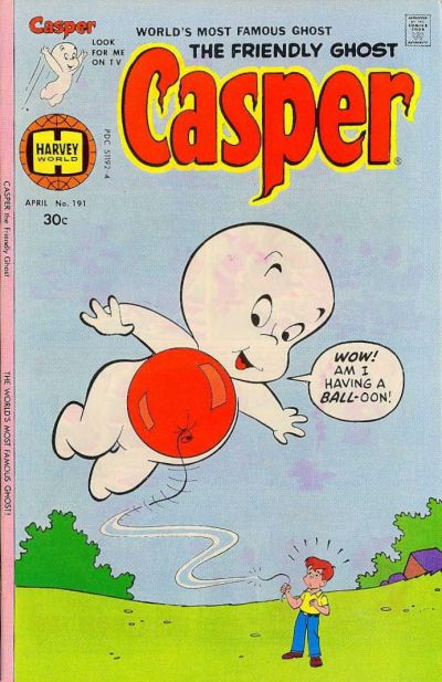 Cover for The Friendly Ghost, Casper (Harvey, 1958 series) #191