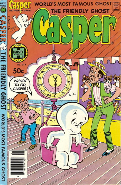 Cover for The Friendly Ghost, Casper (Harvey, 1958 series) #213