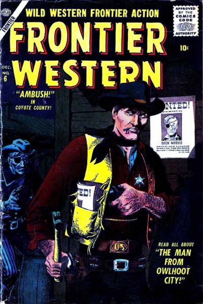 Cover for Frontier Western (Marvel, 1956 series) #6