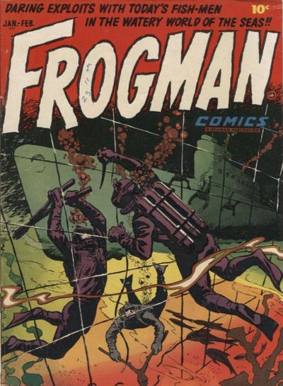Cover for Frogman Comics (Hillman, 1952 series) #v1#1