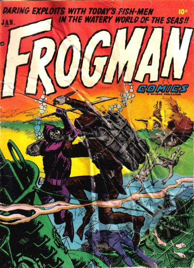Cover for Frogman Comics (Hillman, 1952 series) #v1#7