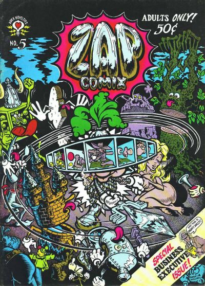 Cover for Zap Comix (The Print Mint Inc, 1969 series) #5
