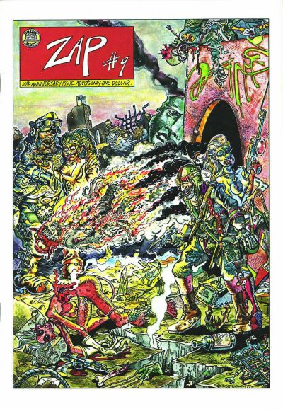 Cover for Zap Comix (The Print Mint Inc, 1969 series) #9