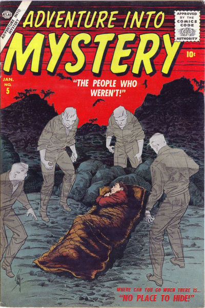 Cover for Adventure into Mystery (Marvel, 1956 series) #5