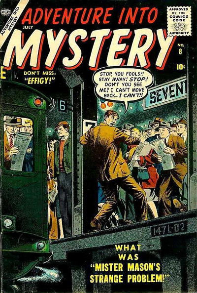 Cover for Adventure into Mystery (Marvel, 1956 series) #8