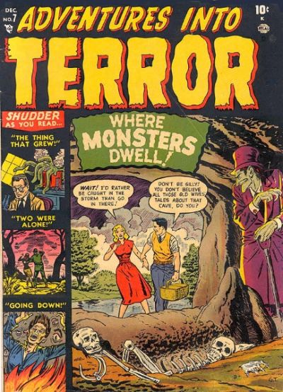 Cover for Adventures into Terror (Marvel, 1950 series) #7