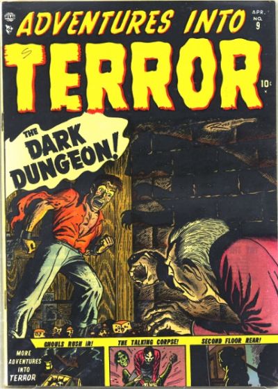 Cover for Adventures into Terror (Marvel, 1950 series) #9