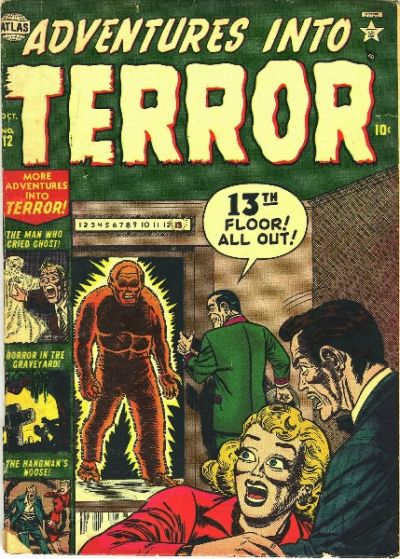 Cover for Adventures into Terror (Marvel, 1950 series) #12