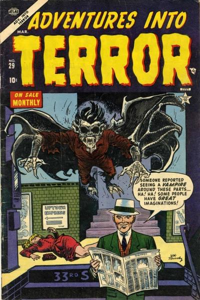 Cover for Adventures into Terror (Marvel, 1950 series) #29