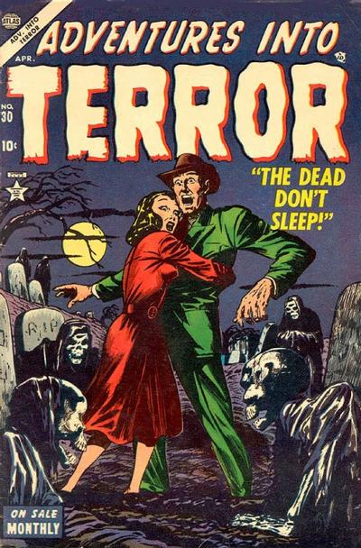 Cover for Adventures into Terror (Marvel, 1950 series) #30