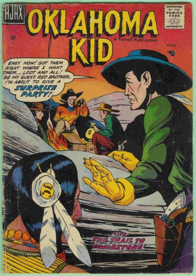 Cover for Oklahoma Kid (Farrell, 1957 series) #2