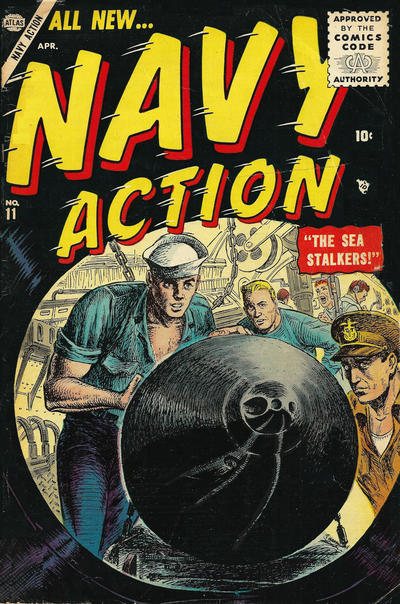 Cover for Navy Action (Marvel, 1954 series) #11