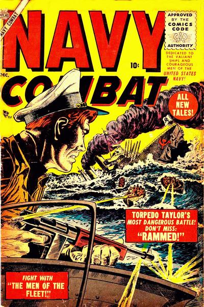 Cover for Navy Combat (Marvel, 1955 series) #4