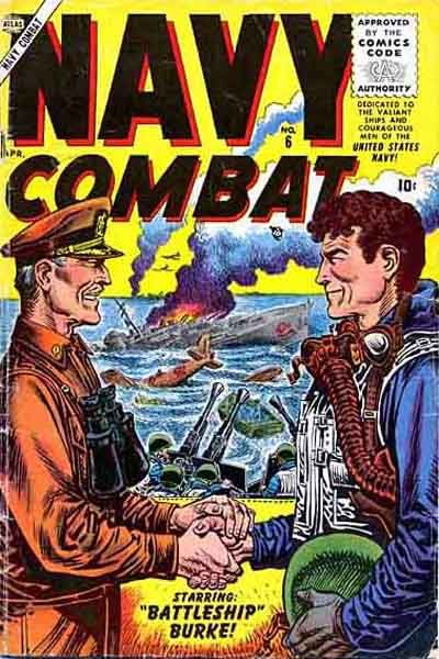 Cover for Navy Combat (Marvel, 1955 series) #6